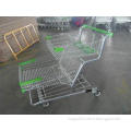 Large Capacity Grocery Shopping Trolleys With Four Wheel /